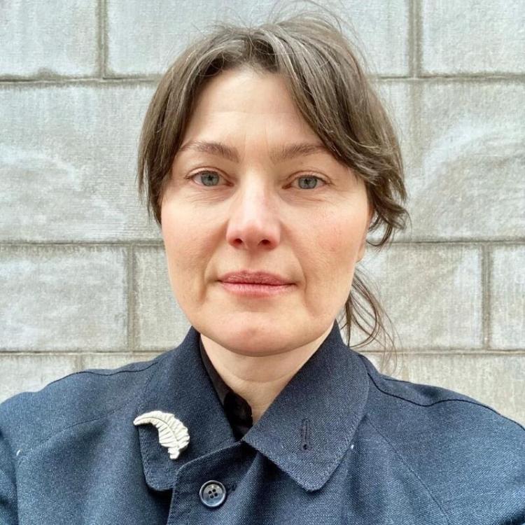 Porträtt på Petra Johansson