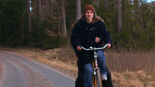 Två på en cykel